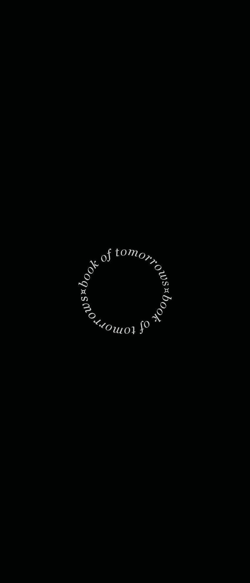 Book of Tomorrows – Publishing the Present, Sorry Black HD-Handy-Hintergrundbild